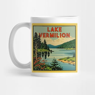 Lake Vermilion Vintage Style Mug